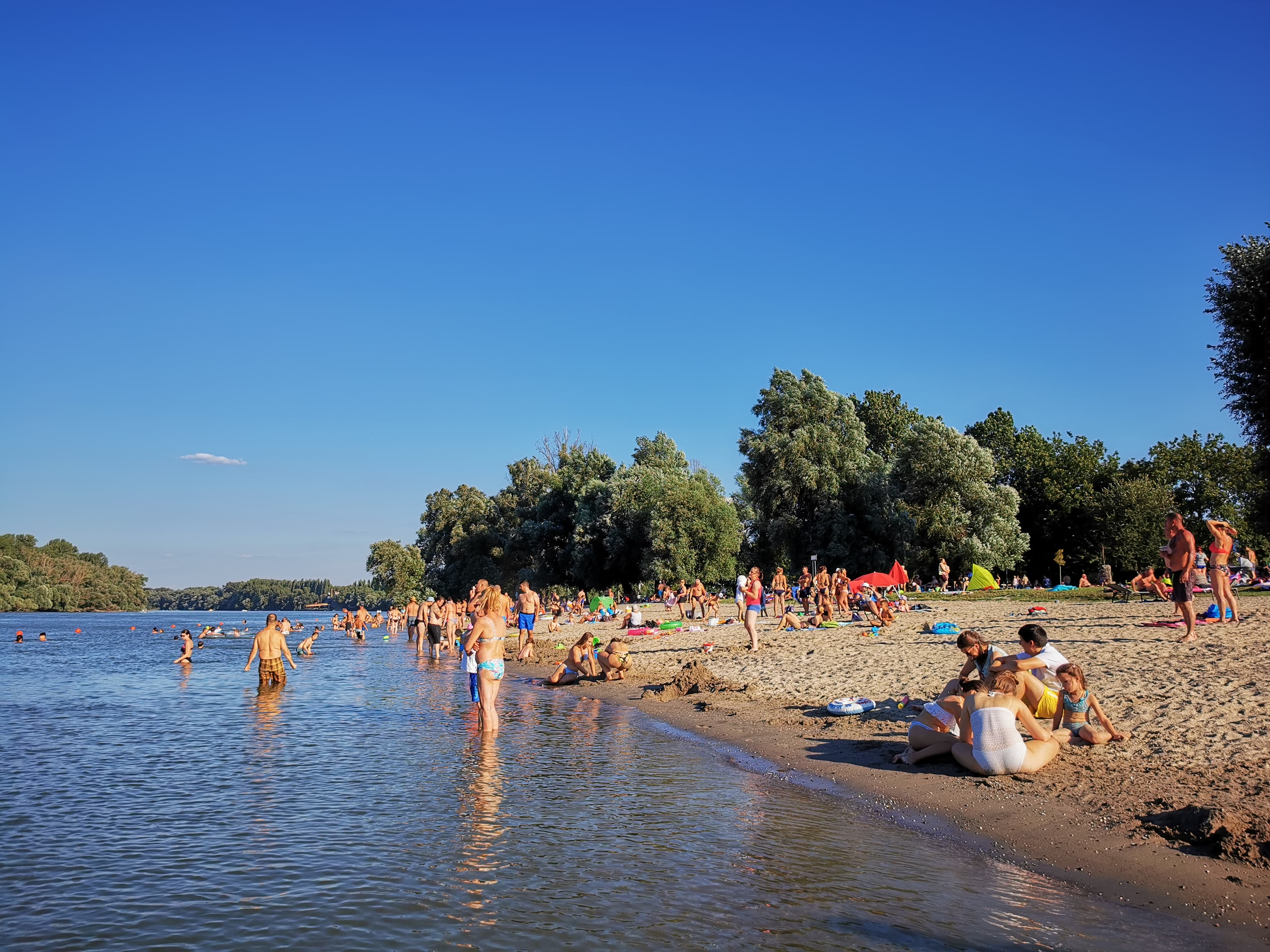 Dunabogdányi szabadstrand in Dunabogdány
